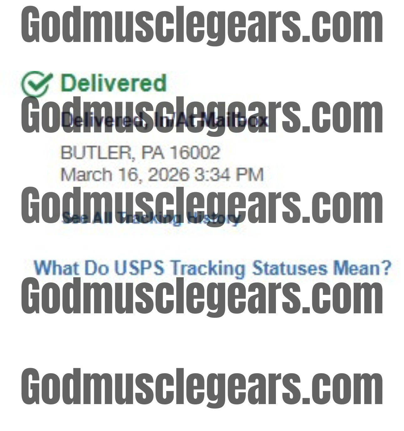 Delivery proof