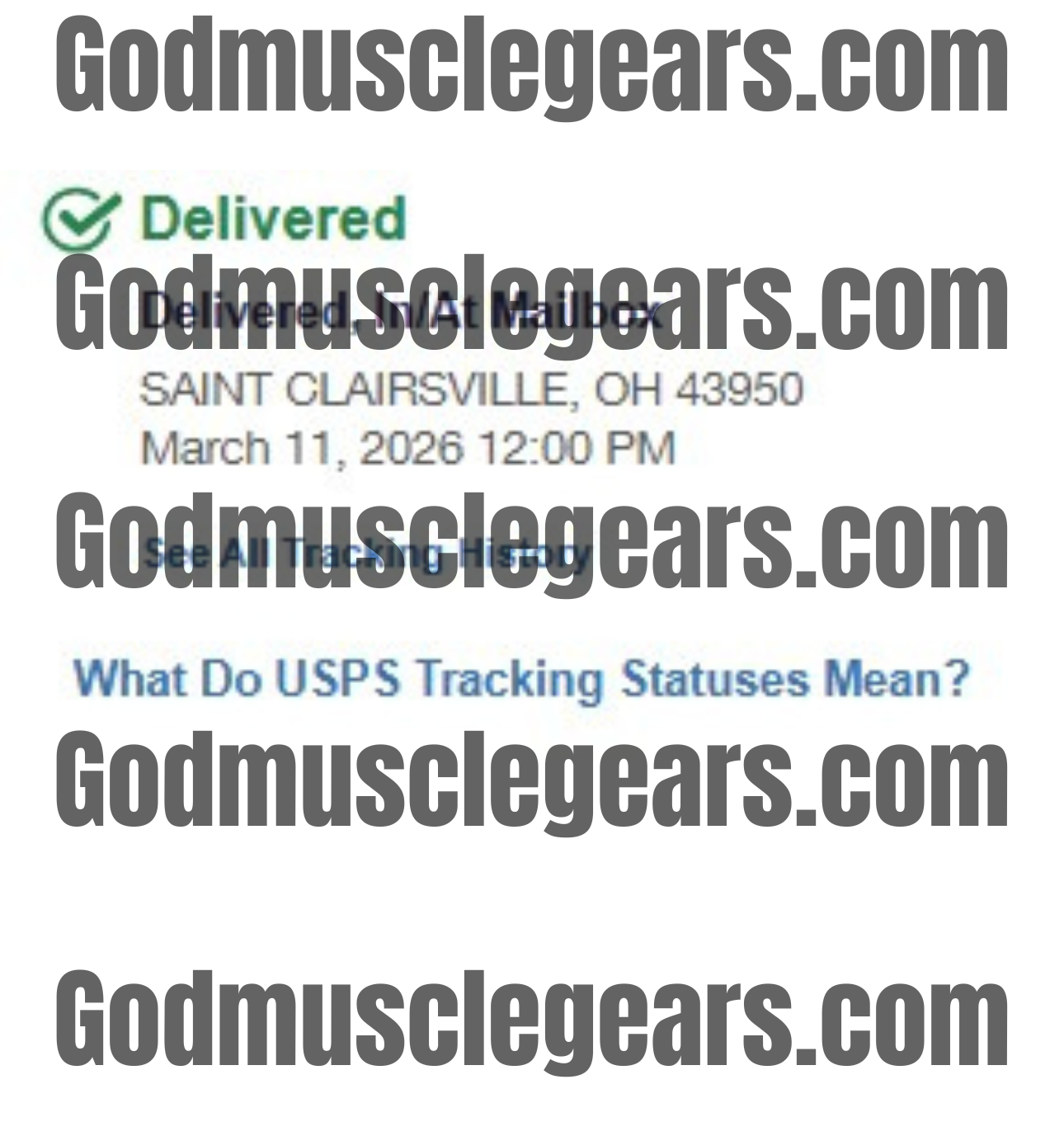 Delivery proof