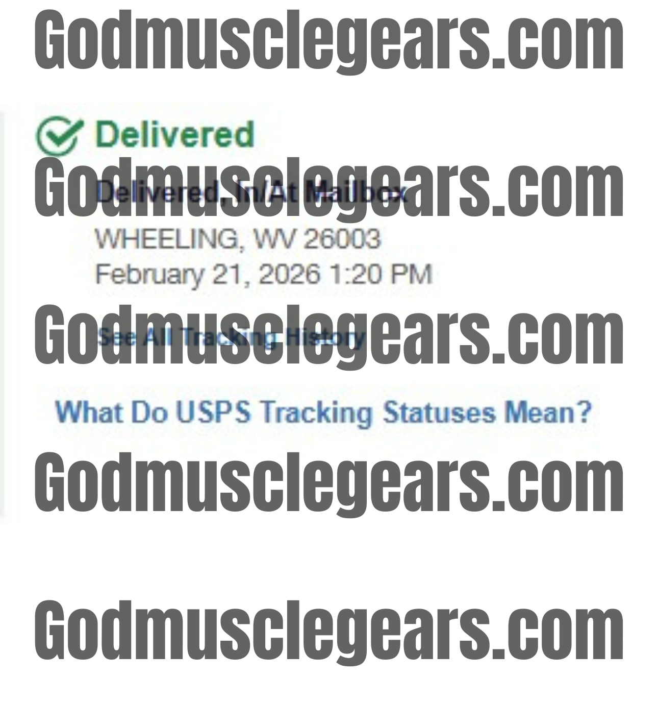 Delivery proof