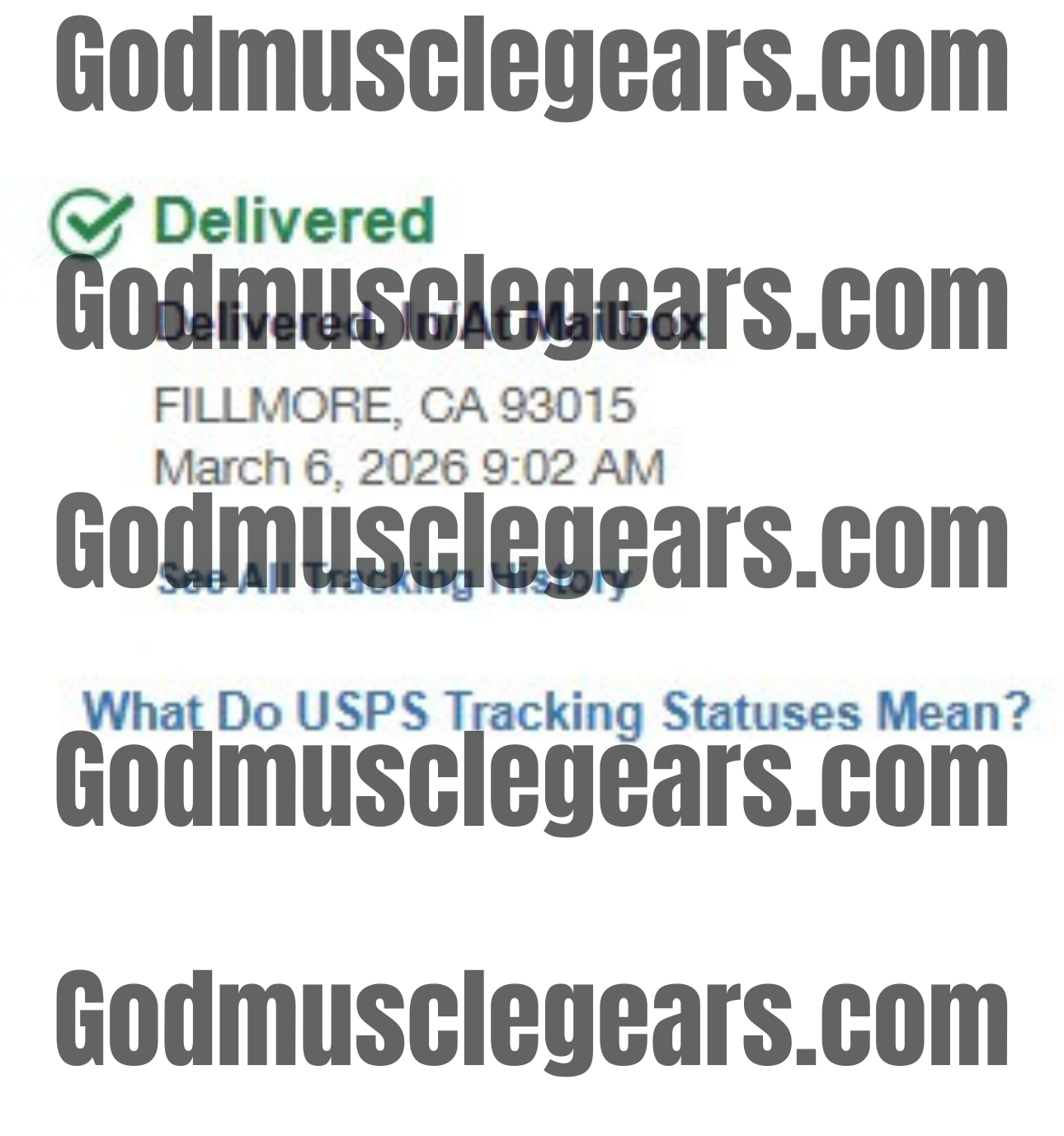 Delivery proof