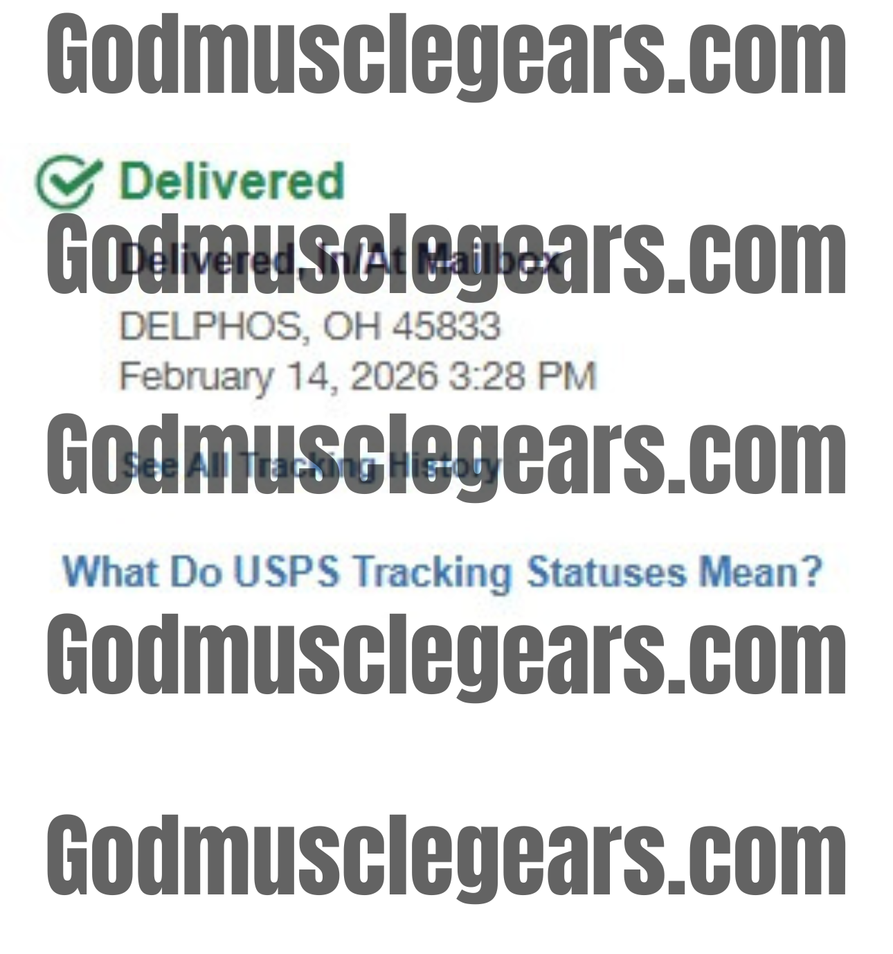 Delivery proof